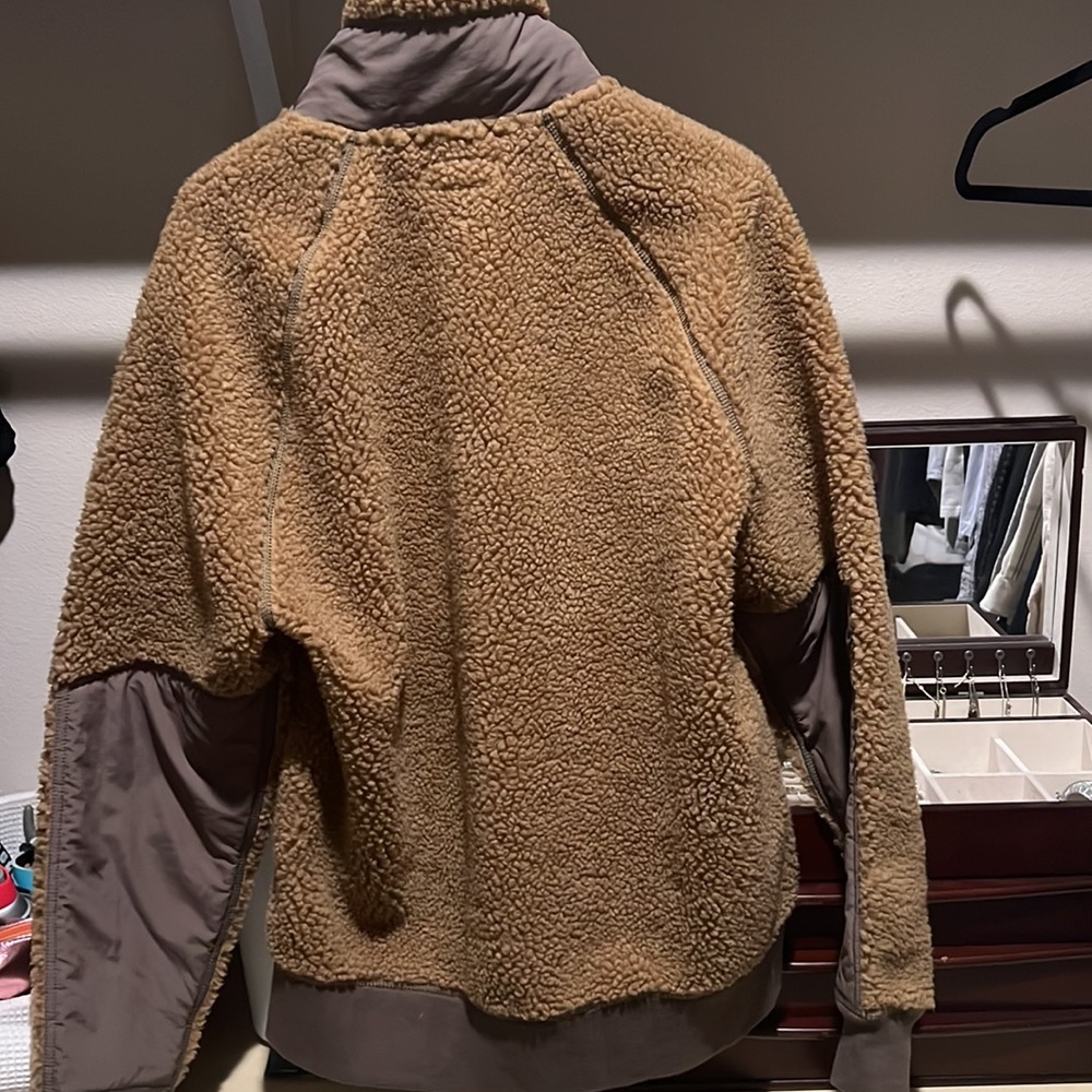 J. Crew Wallace And Barnes Sherpa Brown Jacket View 5
